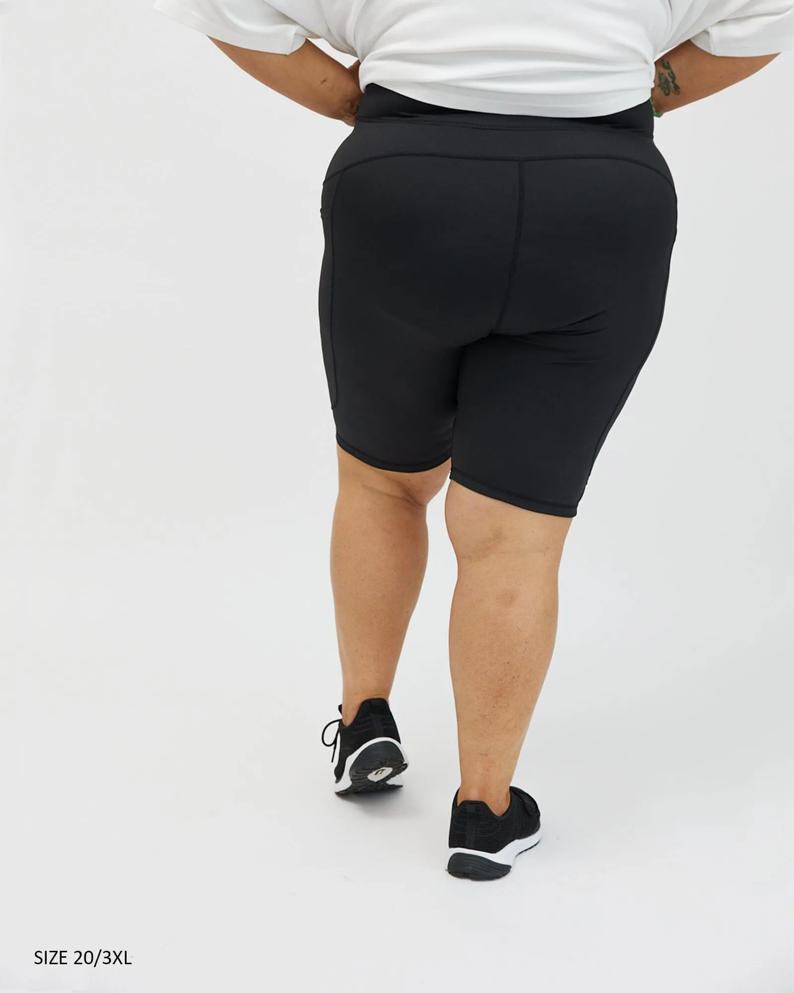 Active living bike shorts - 3 pocket - Black