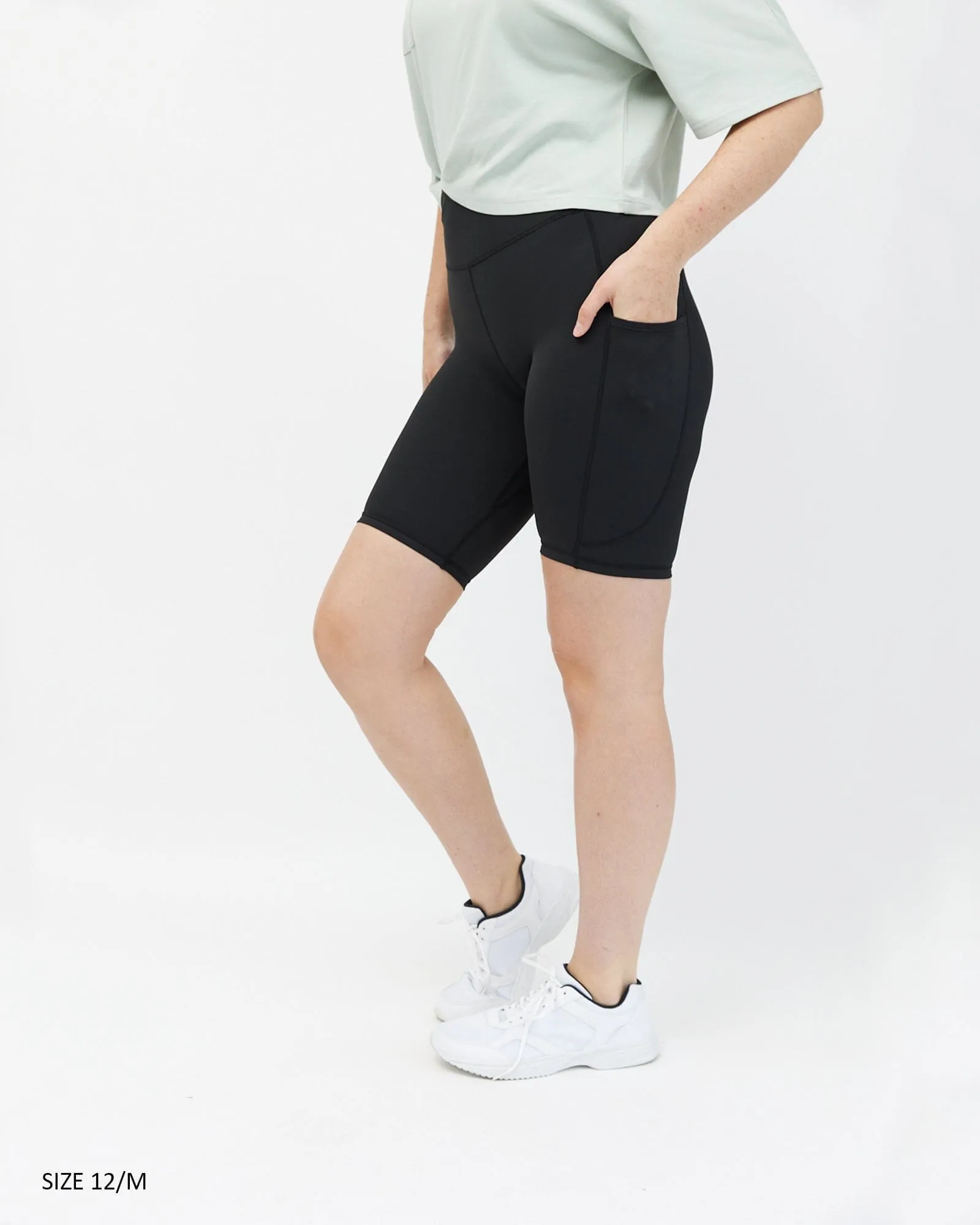 Active living bike shorts - 3 pocket - Black