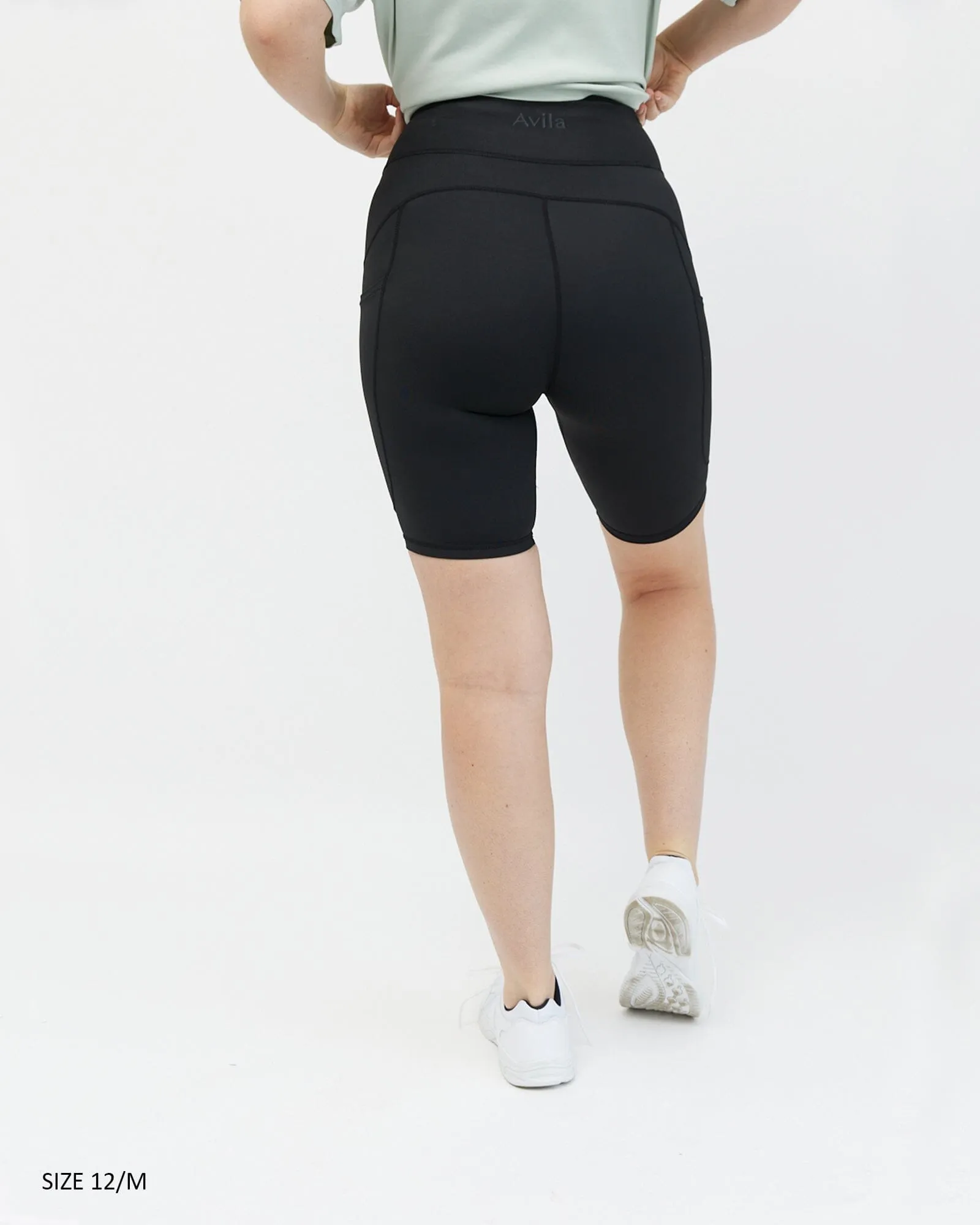 Active living bike shorts - 3 pocket - Black