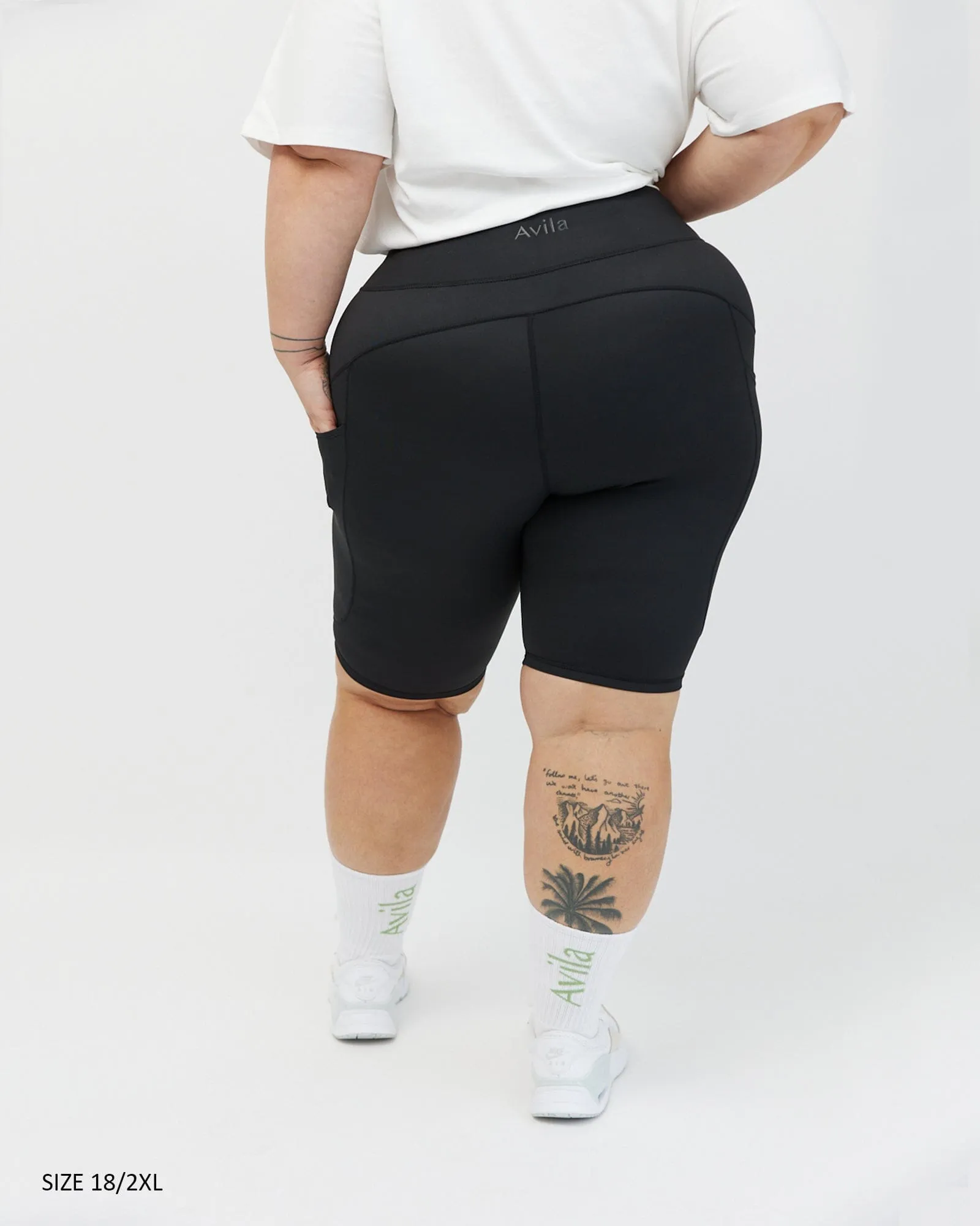 Active living bike shorts - 3 pocket - Black