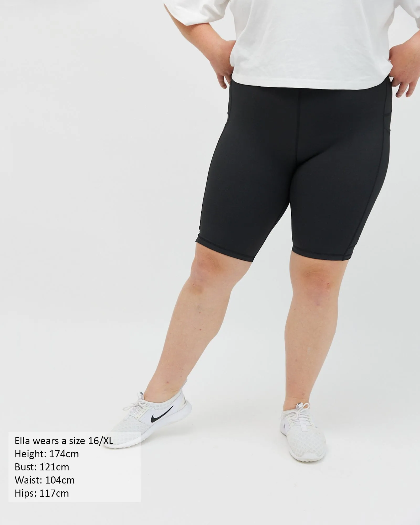 Active living bike shorts - 3 pocket - Black