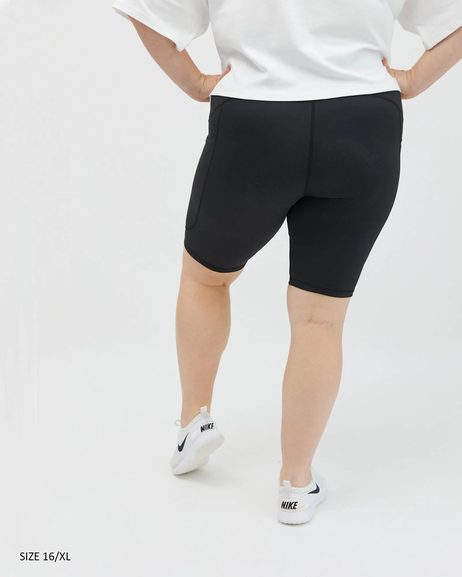Active living bike shorts - 3 pocket - Black