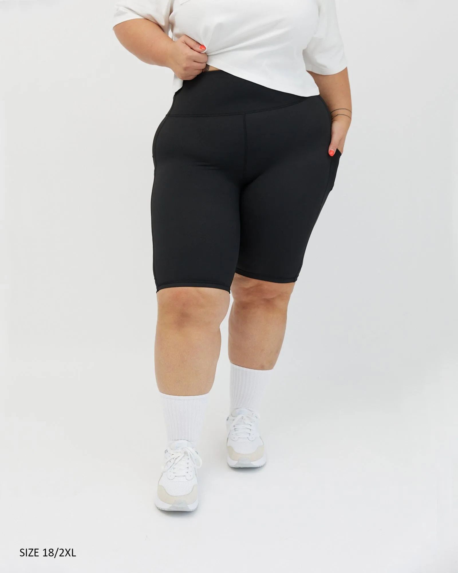 Active living bike shorts - 3 pocket - Black