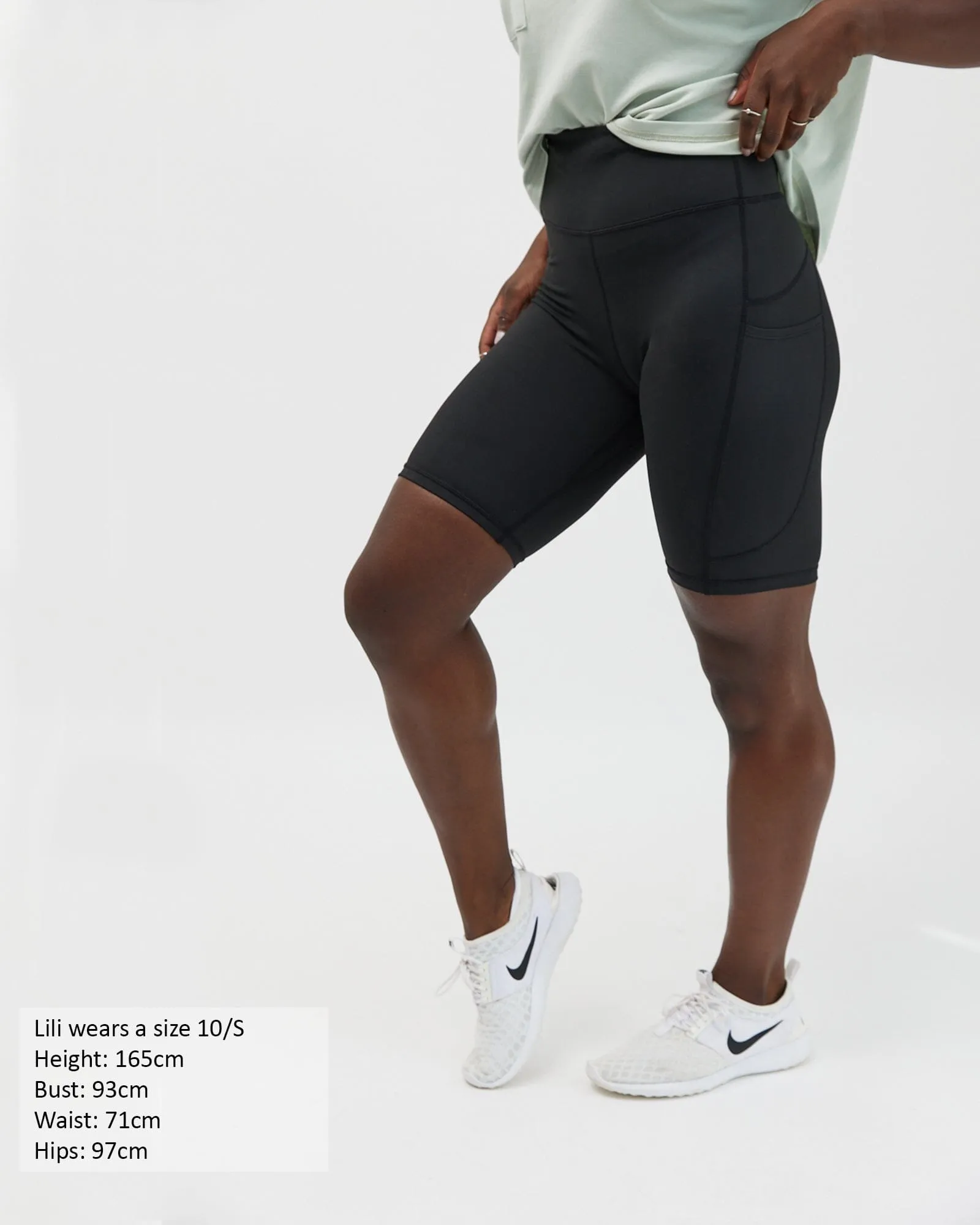 Active living bike shorts - 3 pocket - Black