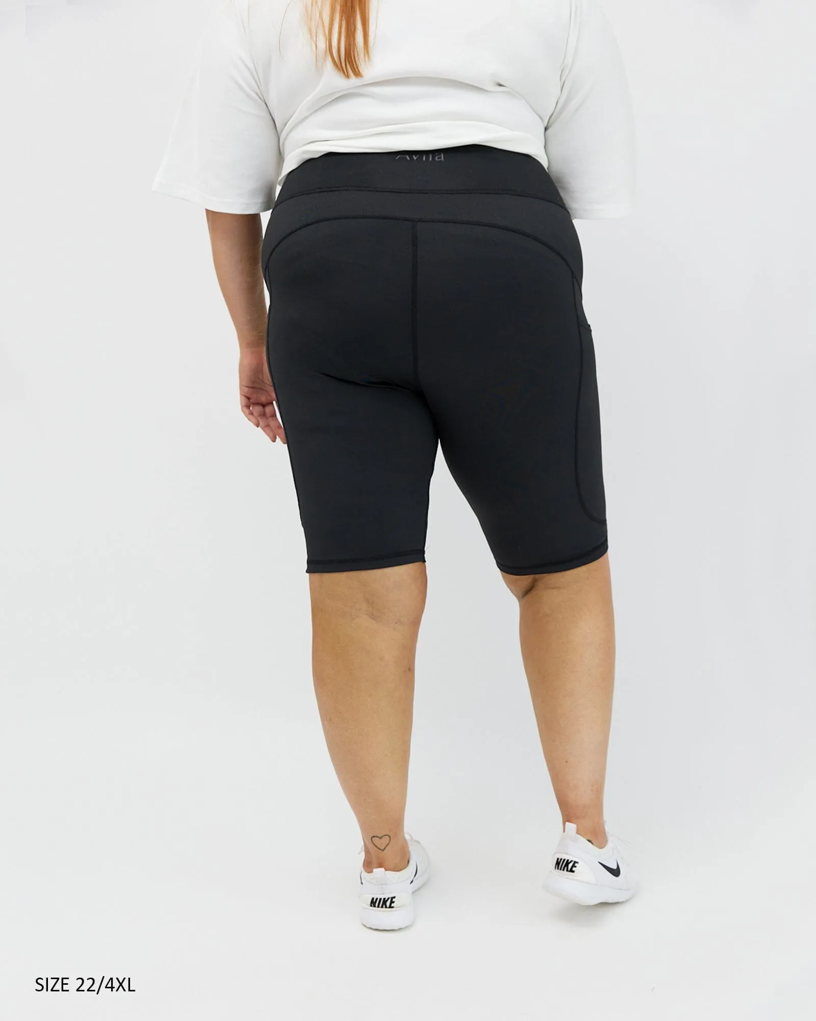 Active living bike shorts - 3 pocket - Black