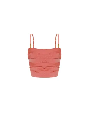 Cassia Top - Ruby