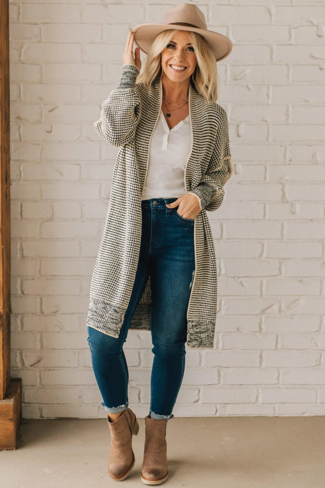 Chunky Knit Oversized Cardigan