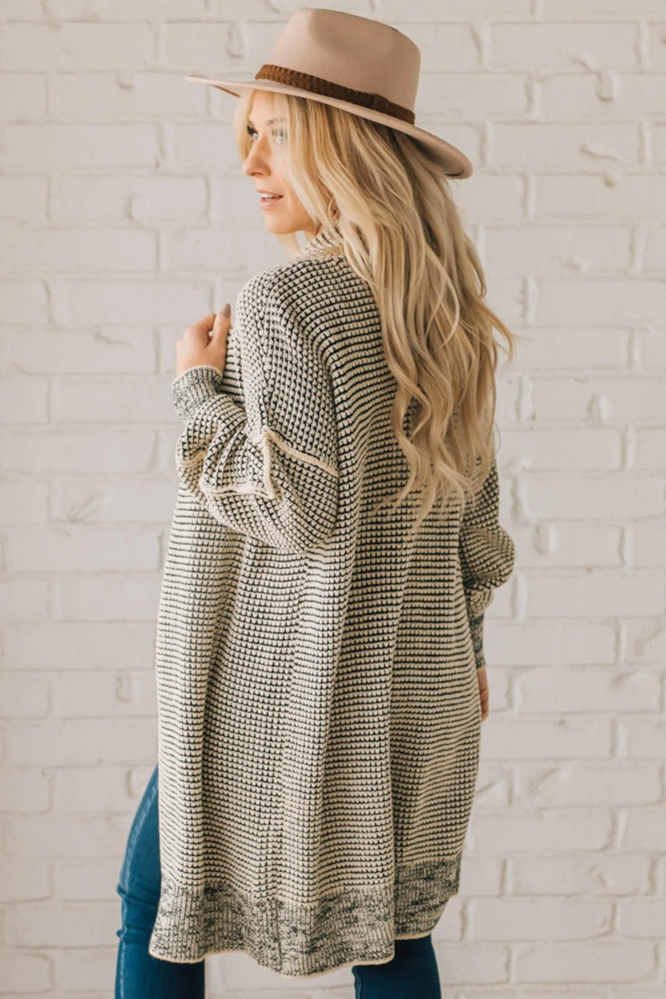 Chunky Knit Oversized Cardigan