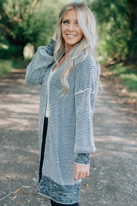 Chunky Knit Oversized Cardigan