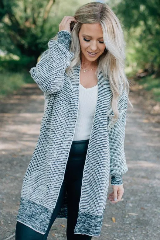 Chunky Knit Oversized Cardigan