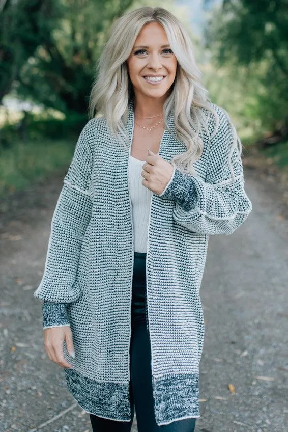 Chunky Knit Oversized Cardigan