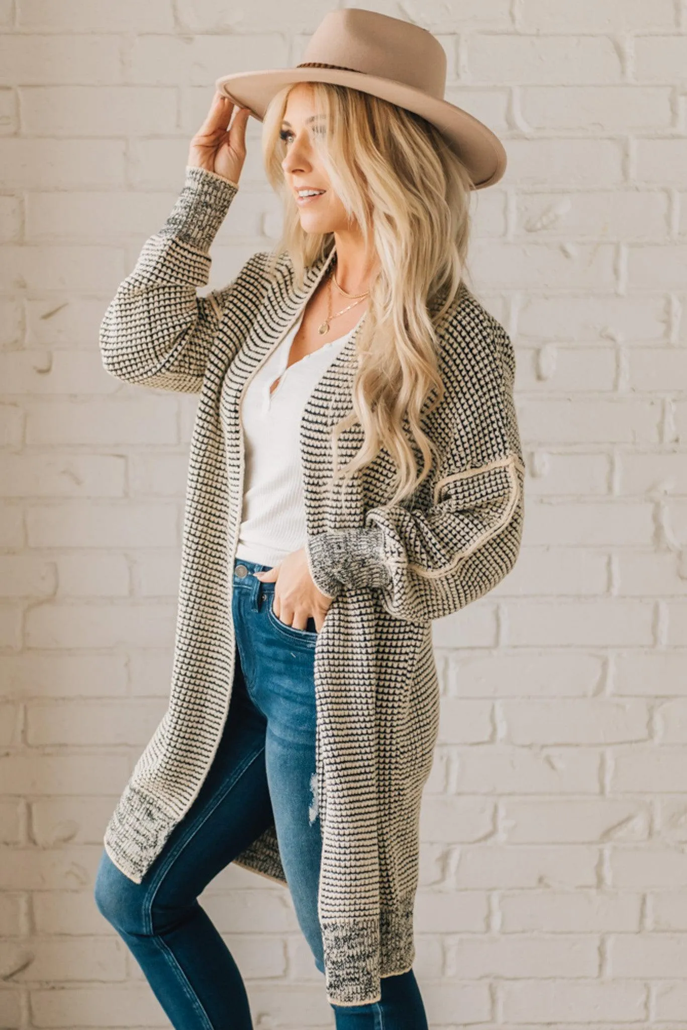 Chunky Knit Oversized Cardigan