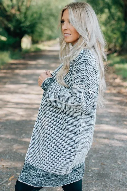 Chunky Knit Oversized Cardigan