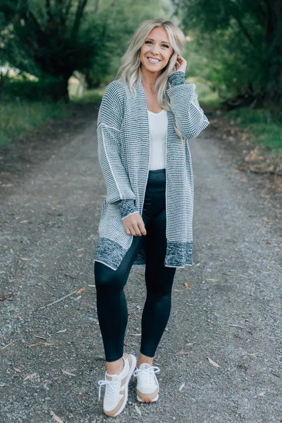 Chunky Knit Oversized Cardigan