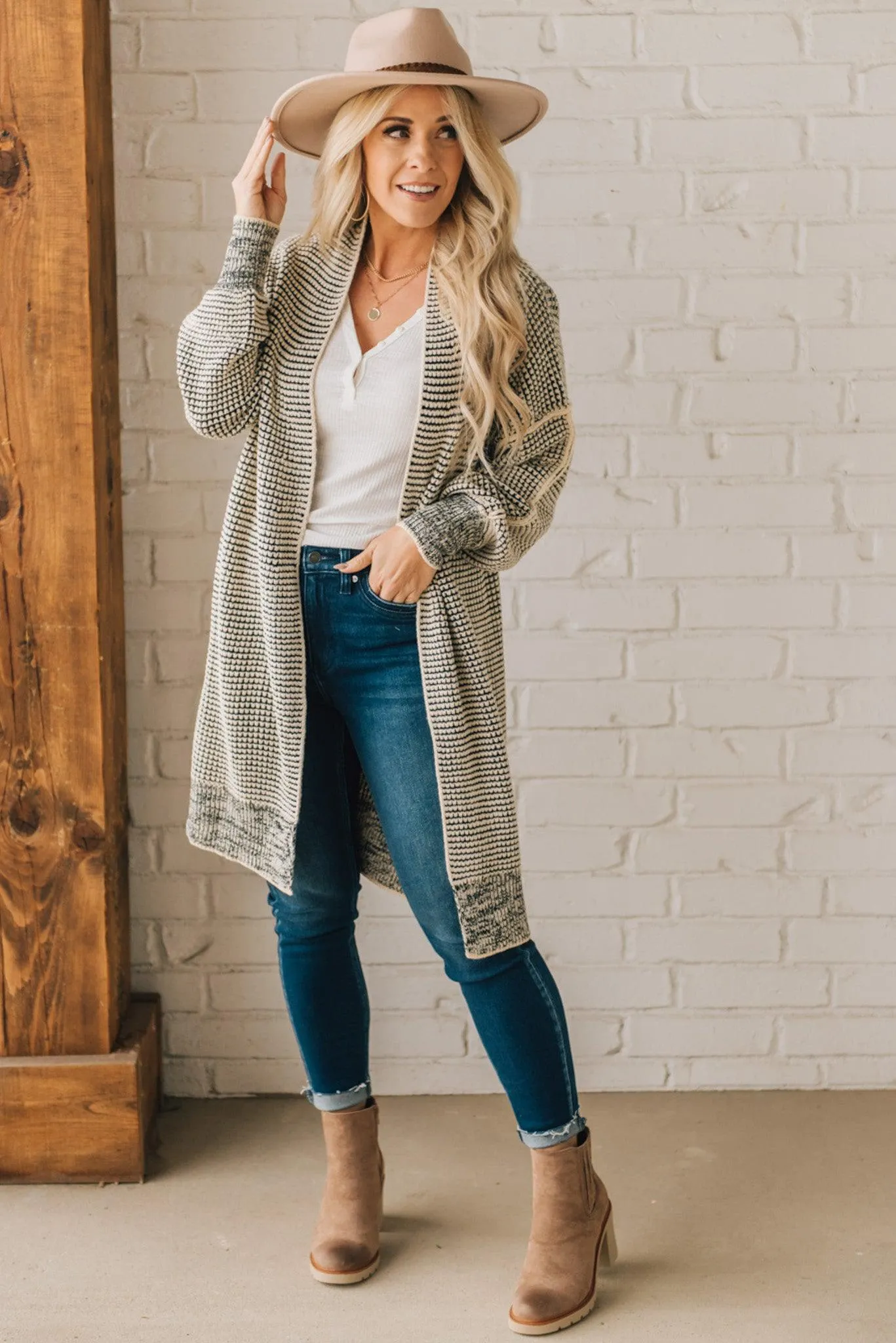 Chunky Knit Oversized Cardigan