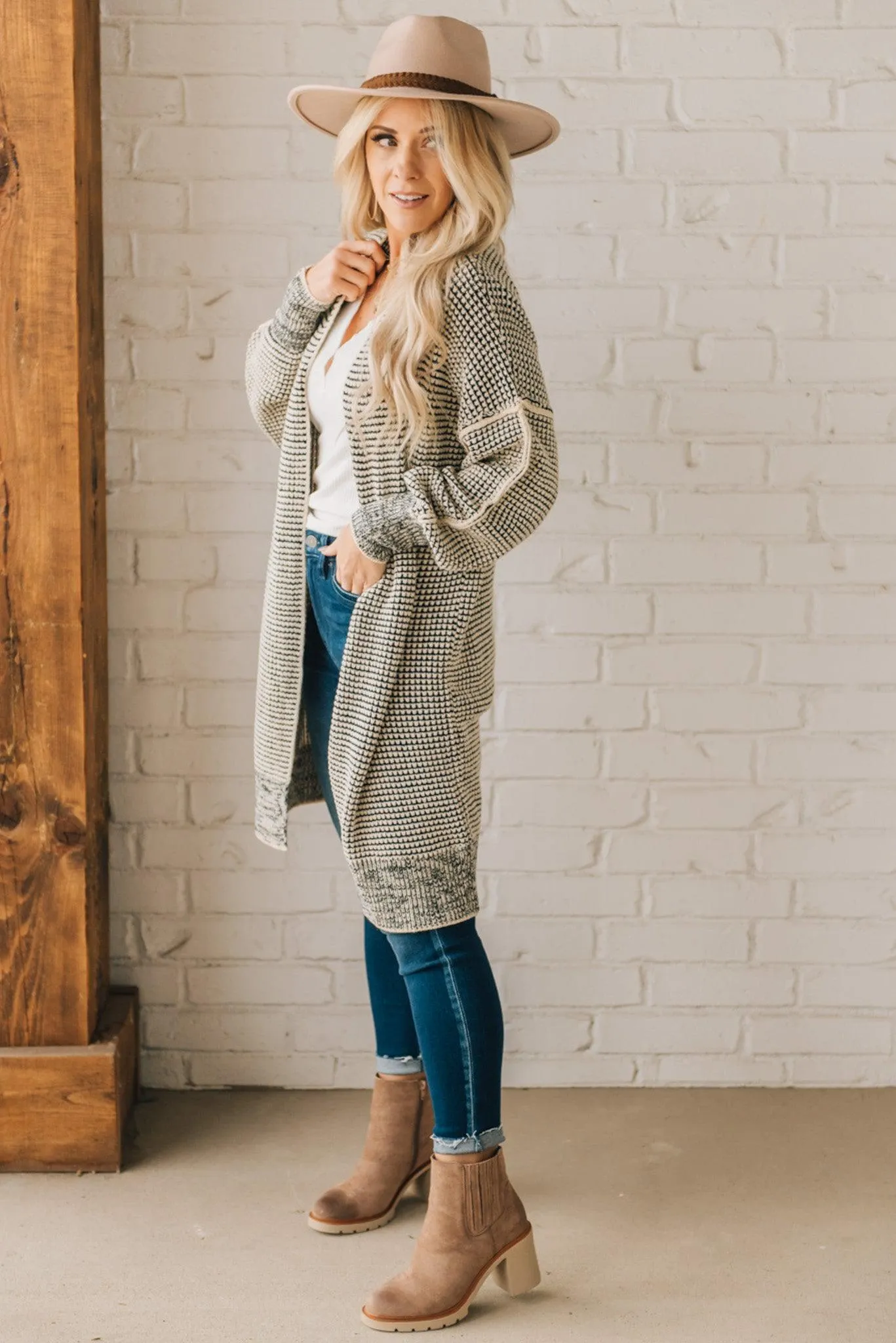 Chunky Knit Oversized Cardigan