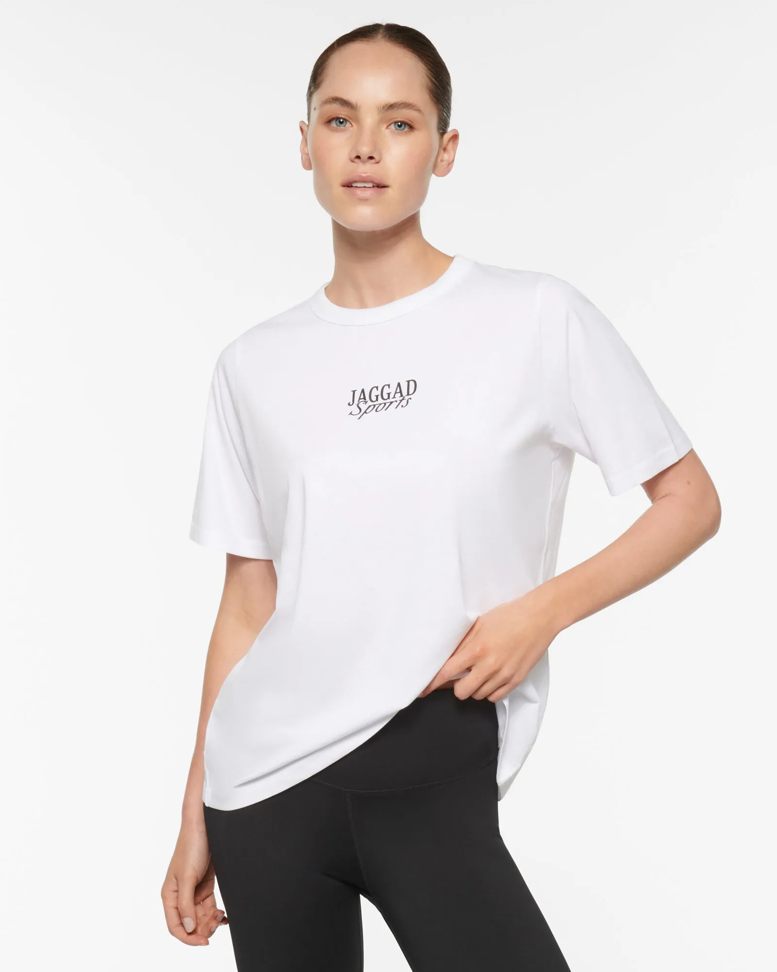 CITY BOXY TEE WHITE
