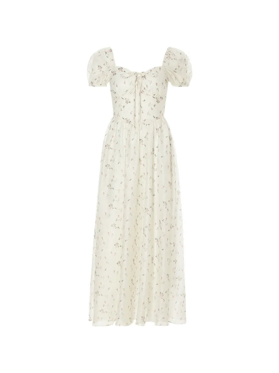 Claude Heart Neck Long Dress