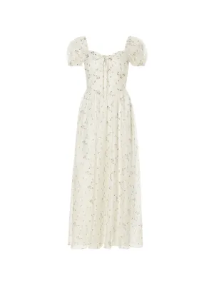 Claude Heart Neck Long Dress