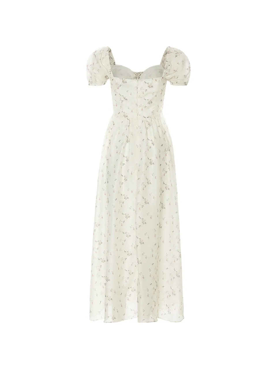 Claude Heart Neck Long Dress