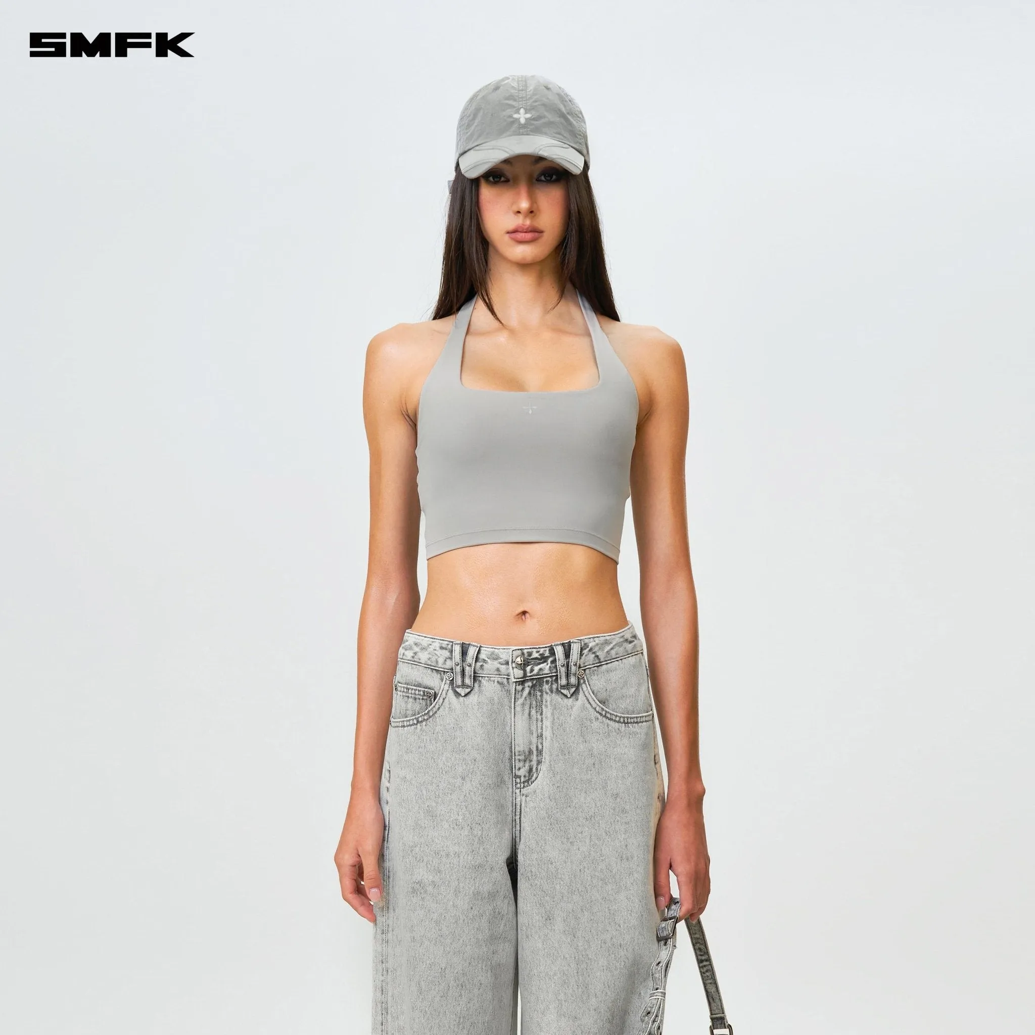 Compass Wild Classic Wide-Leg Jeans Stella Gray