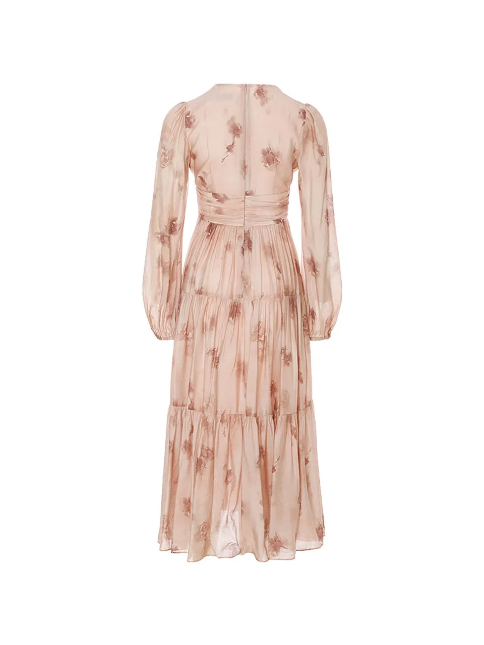 Dahlia V neck Long Dress