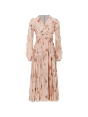 Dahlia V neck Long Dress