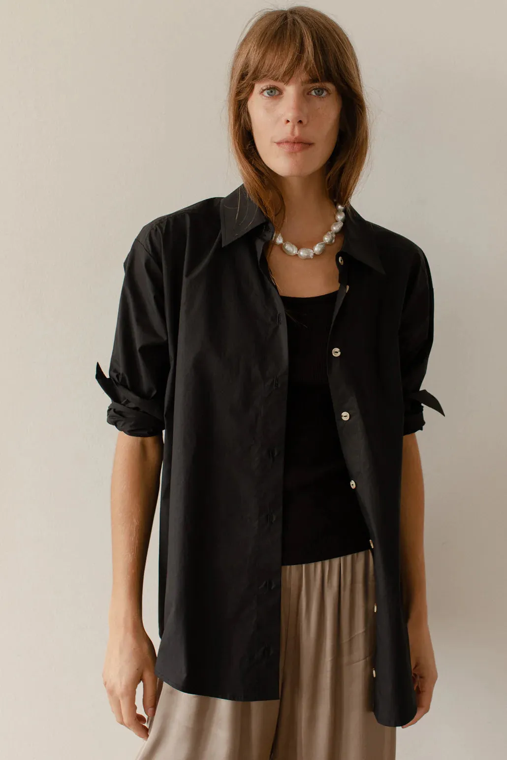 DONNI - Pop Shirt in Jet