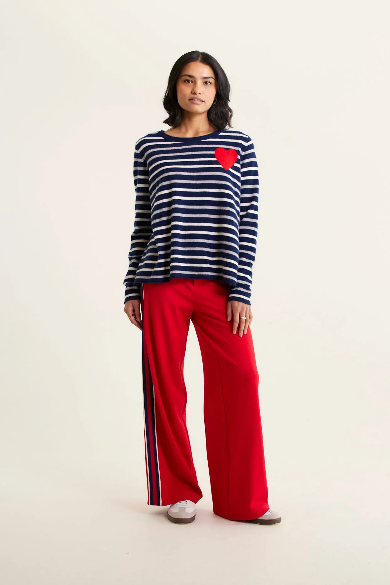 Ellis Cashmere Sweater In Sailor