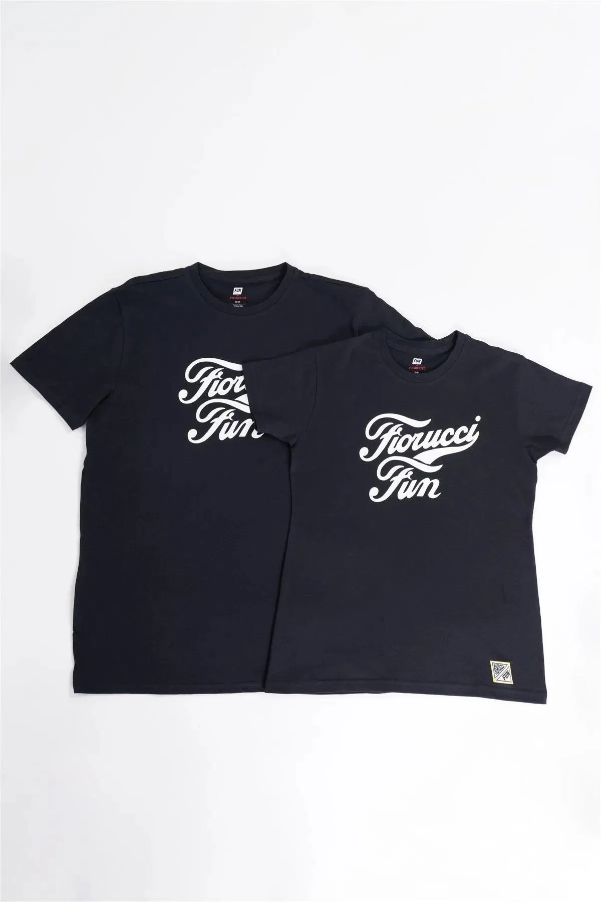 Fiorucci Fun Black Printed Logo T-Shirt For Her /2-2