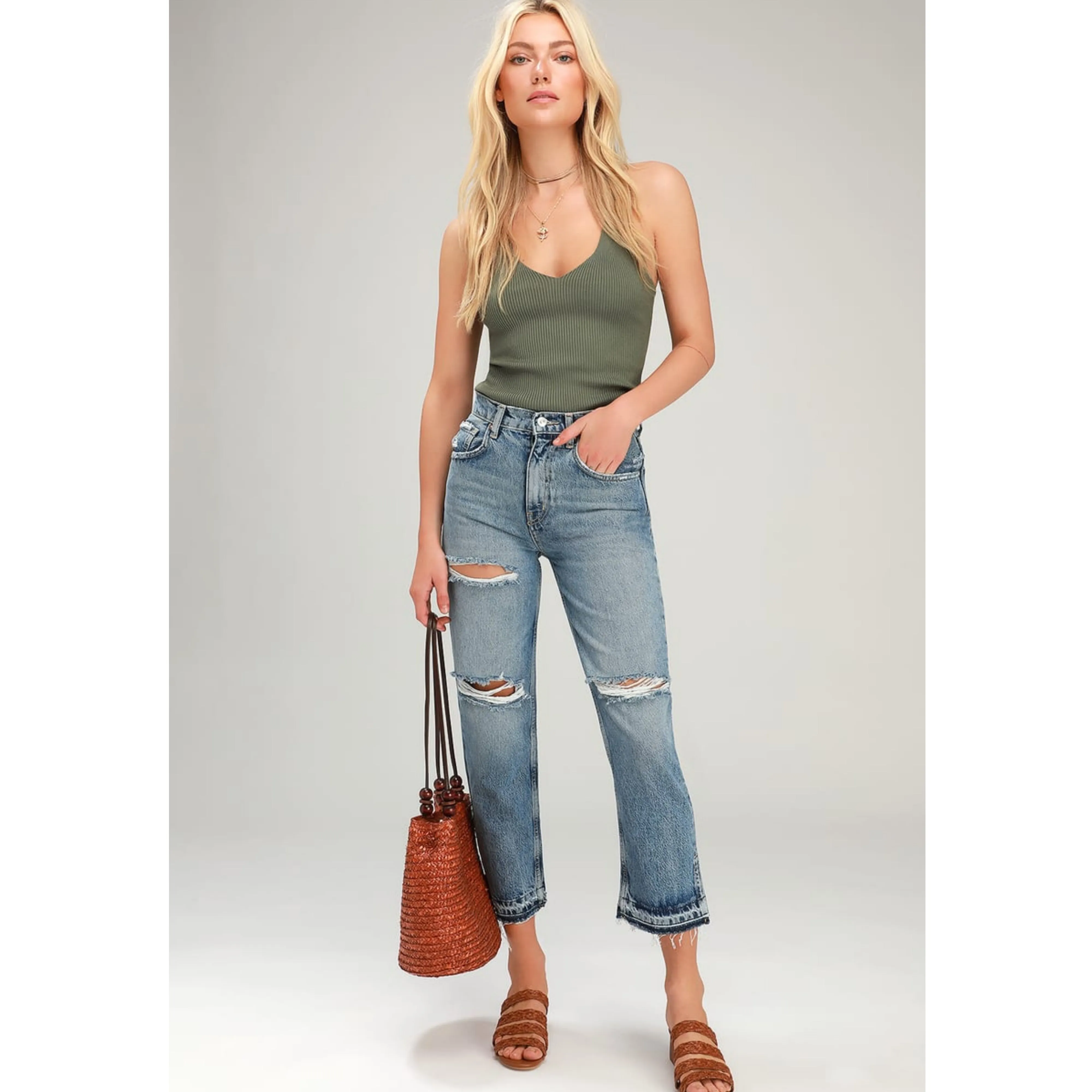 FREE PEOPLE Lita Slim Jean