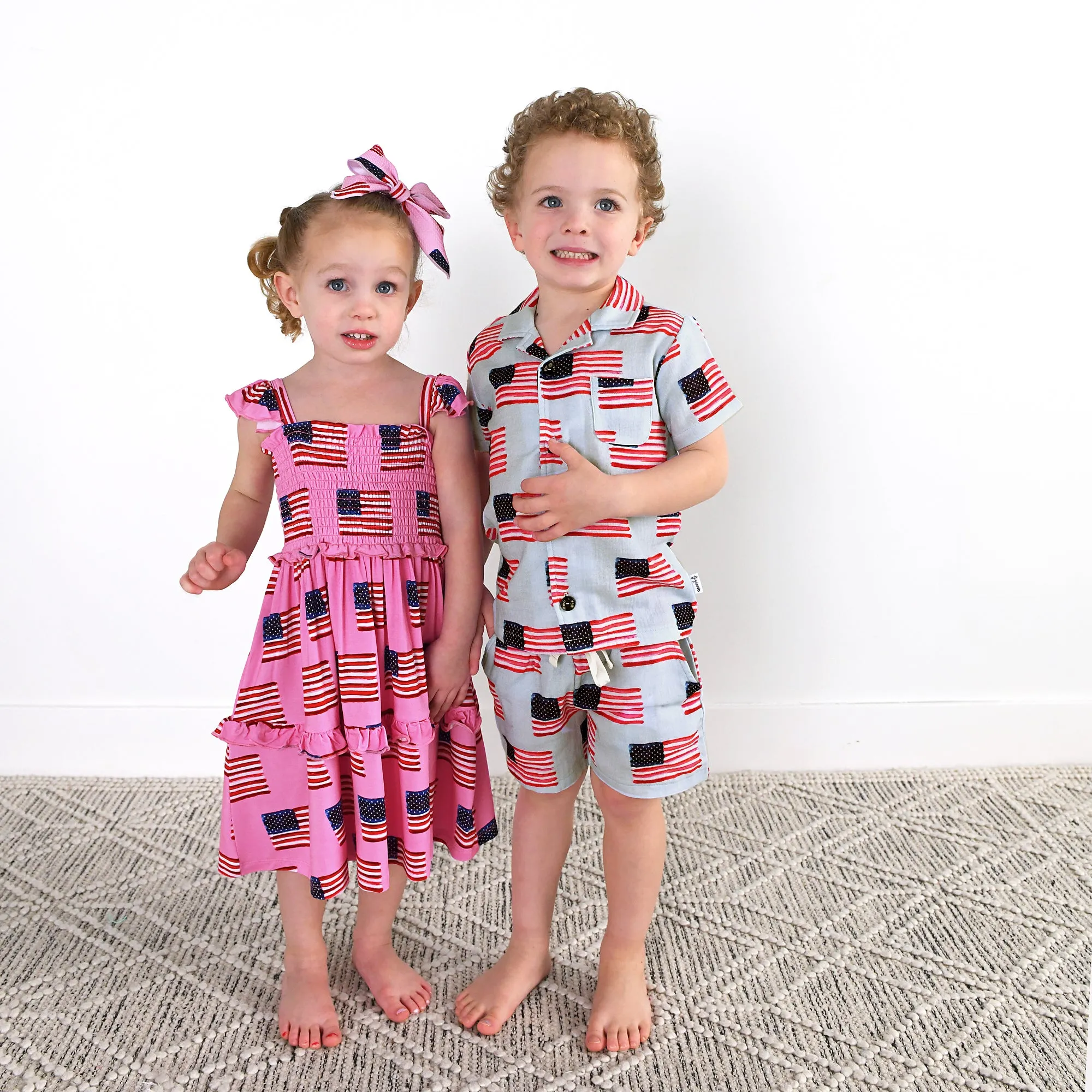 George Blue Flag COASTAL SET ORGANIC