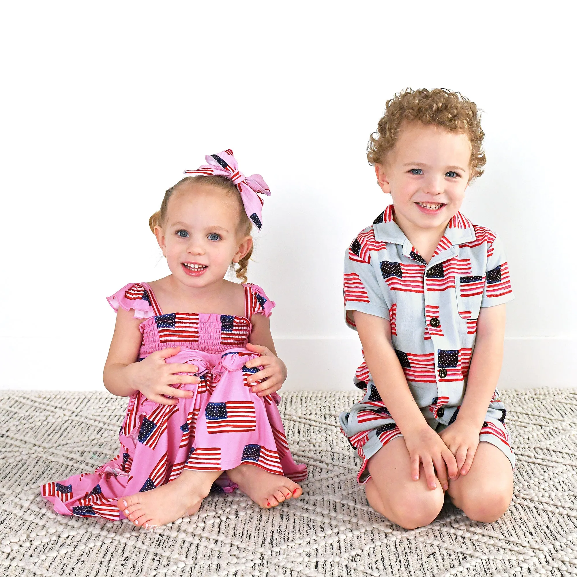 George Blue Flag COASTAL SET ORGANIC