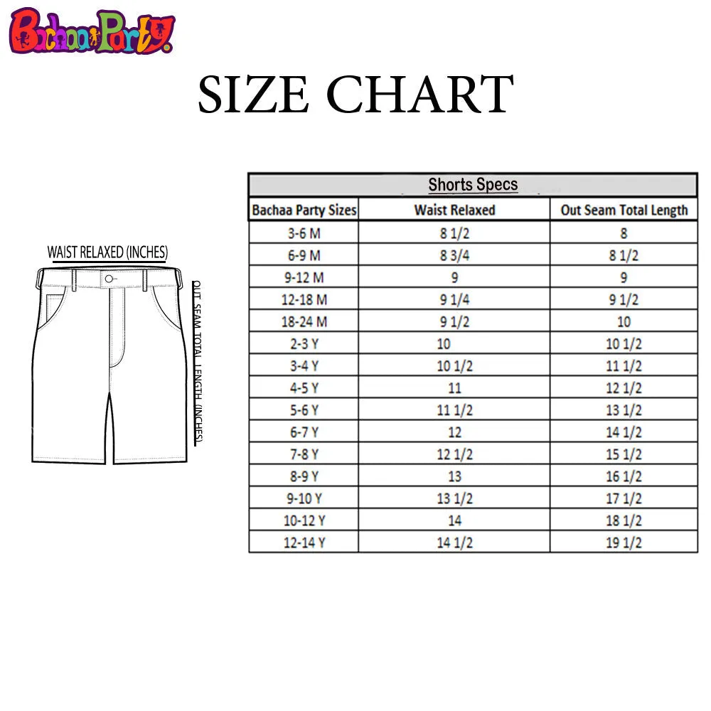 Girls Denim Short Star-Mid Blue