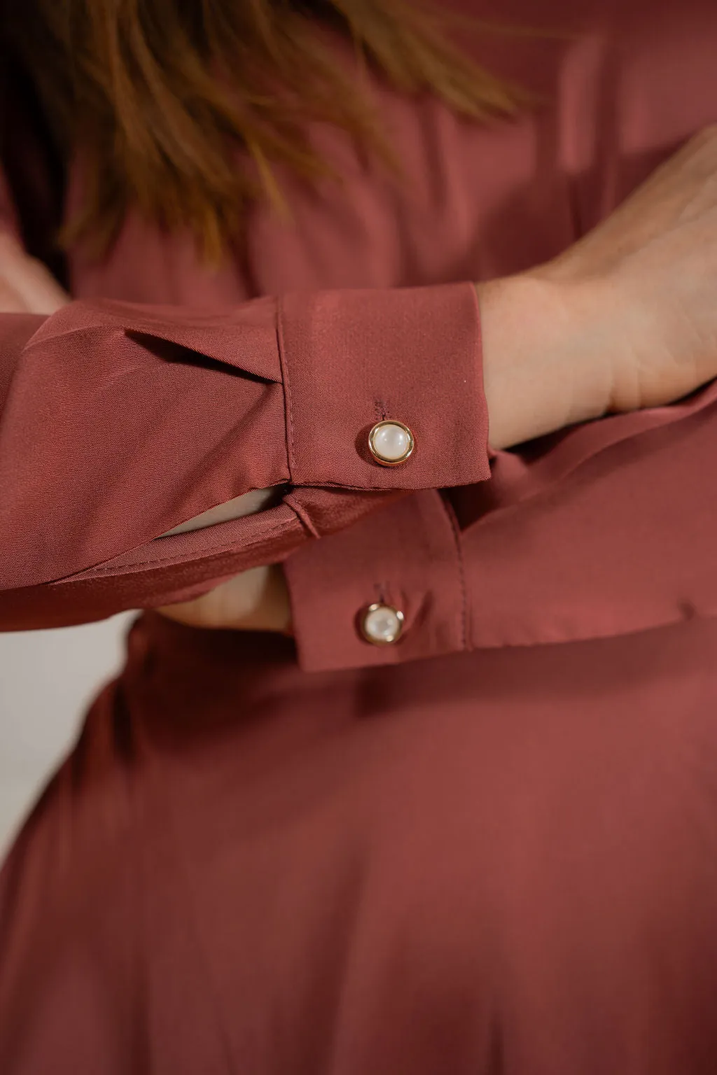 High-low wrap skirt dress