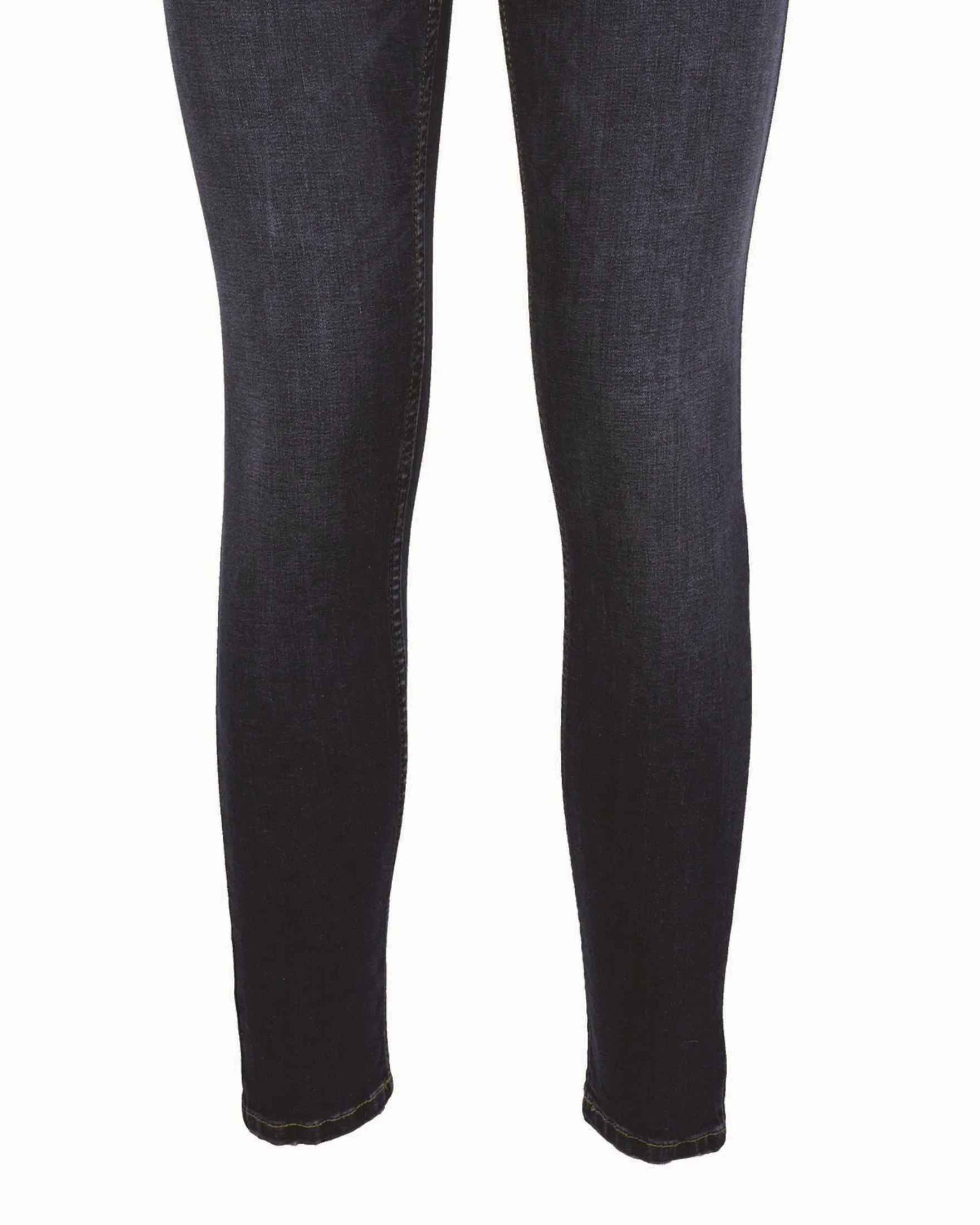 High waist regular jeans