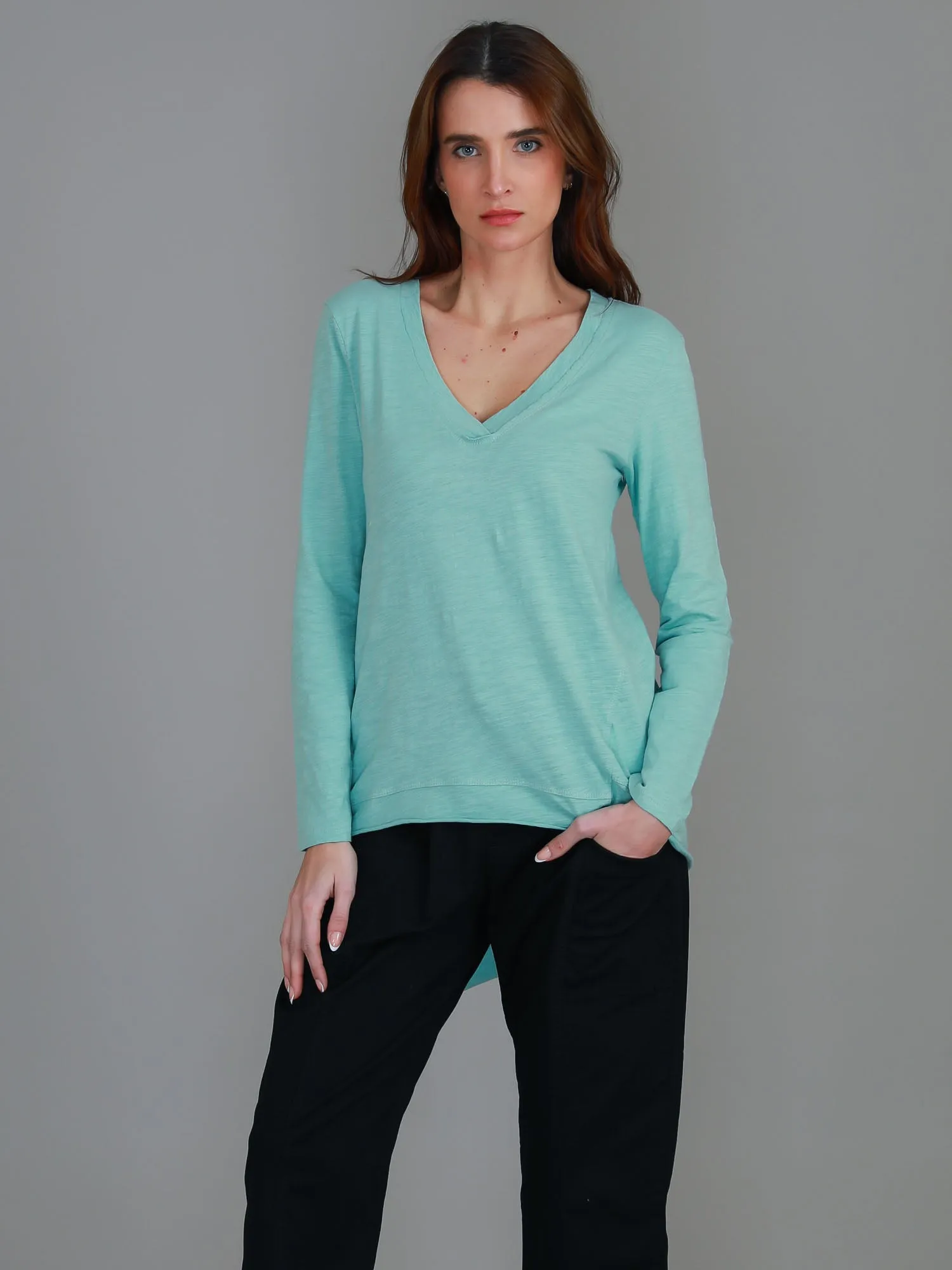 Isla V Neck T Shirt