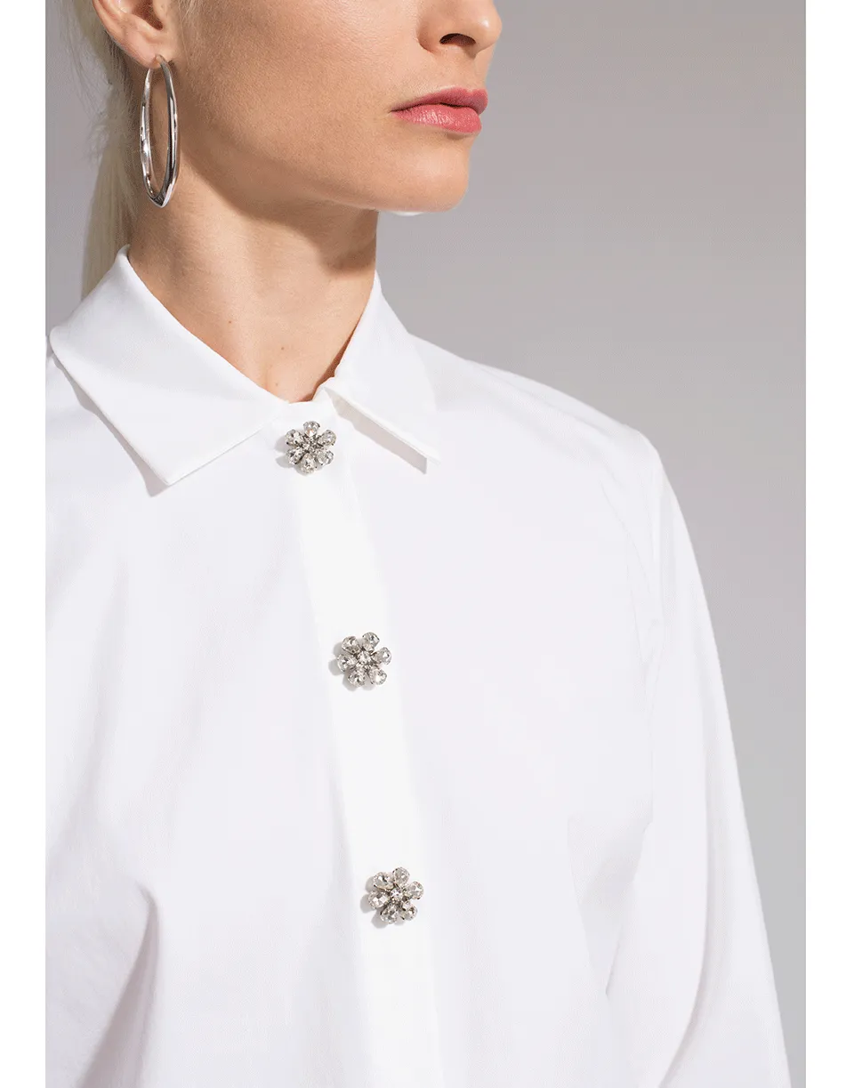 Jeweled Button Down Shirt