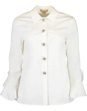 Jeweled Button Down Shirt