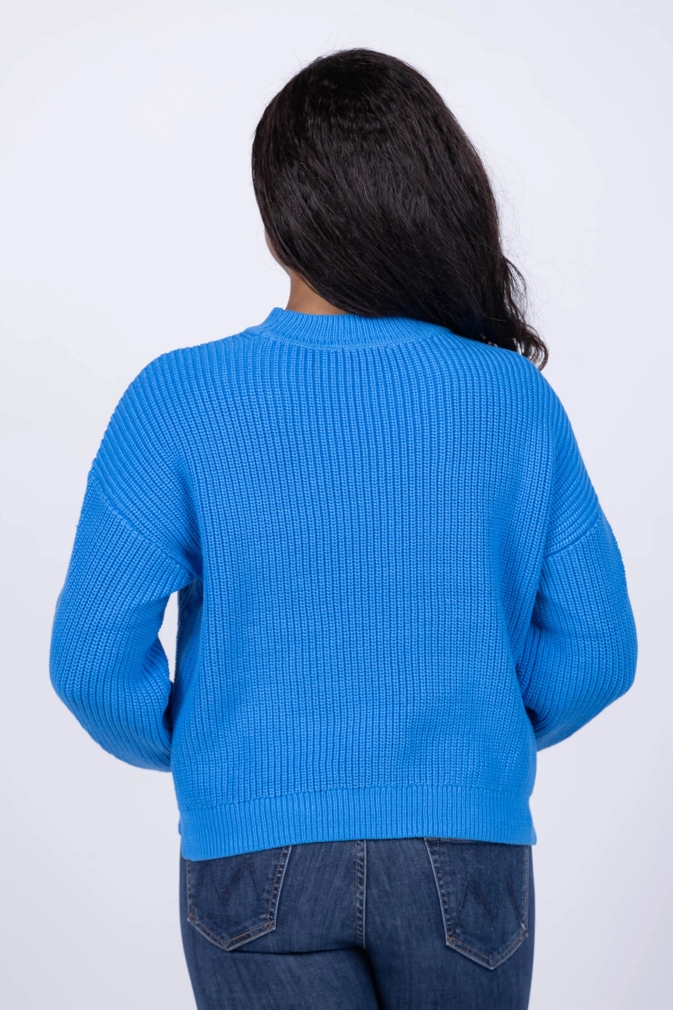 Lilla P Oversized Sweater in Lapis