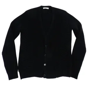 Pierre Balmain Black Knit Cardigan - M