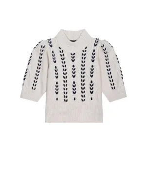 Rails Addy Navy Cable Knit Pullover