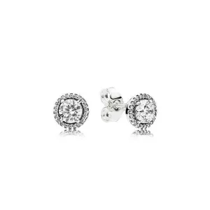 Round Sparkle Stud Earrings 296272CZ