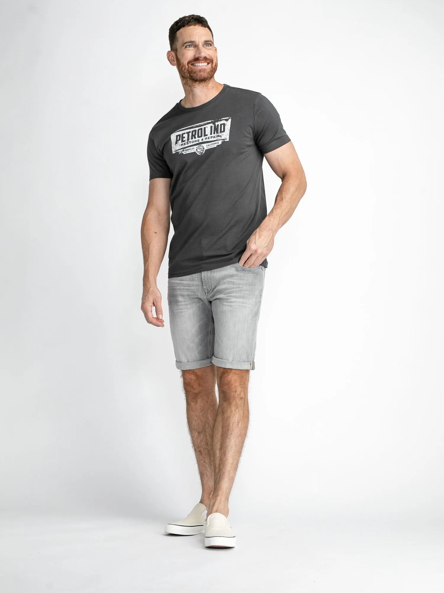 Seaham denim shorts