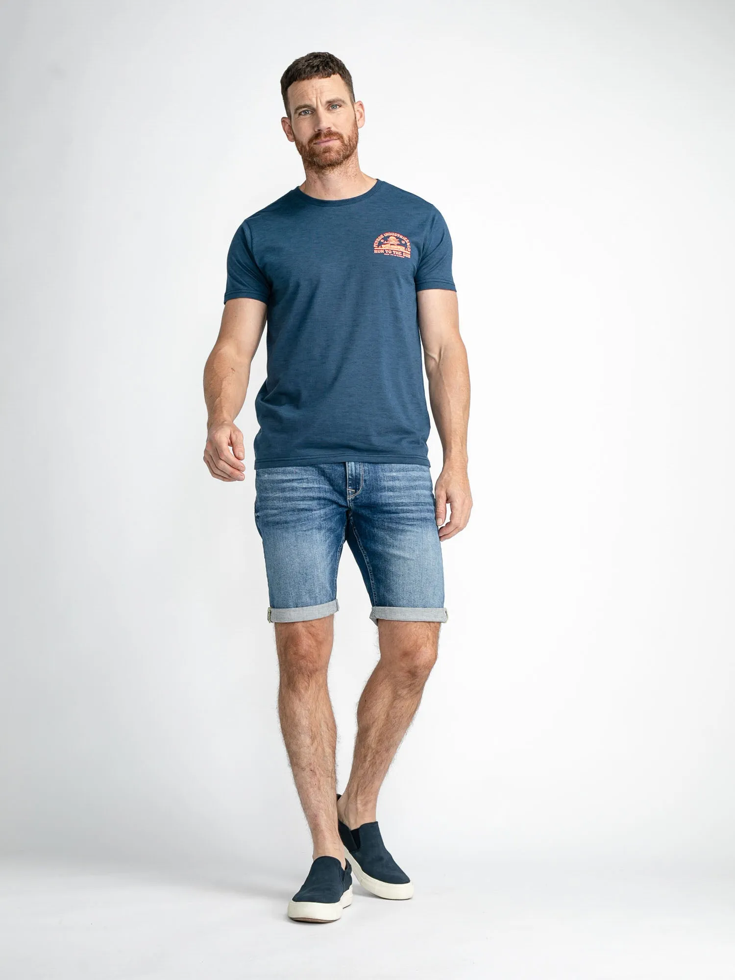 Seaham denim shorts