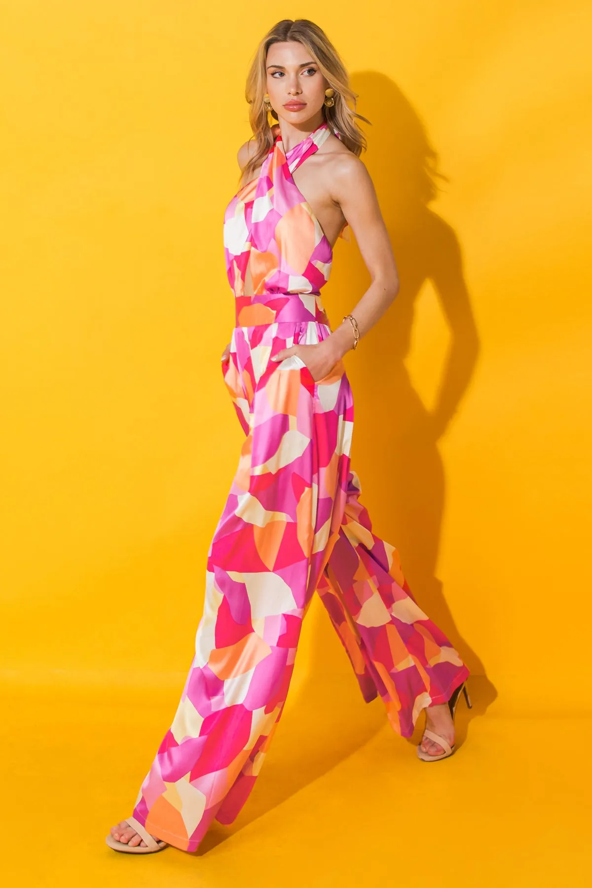 SERENITY SATIN JUMPSUIT