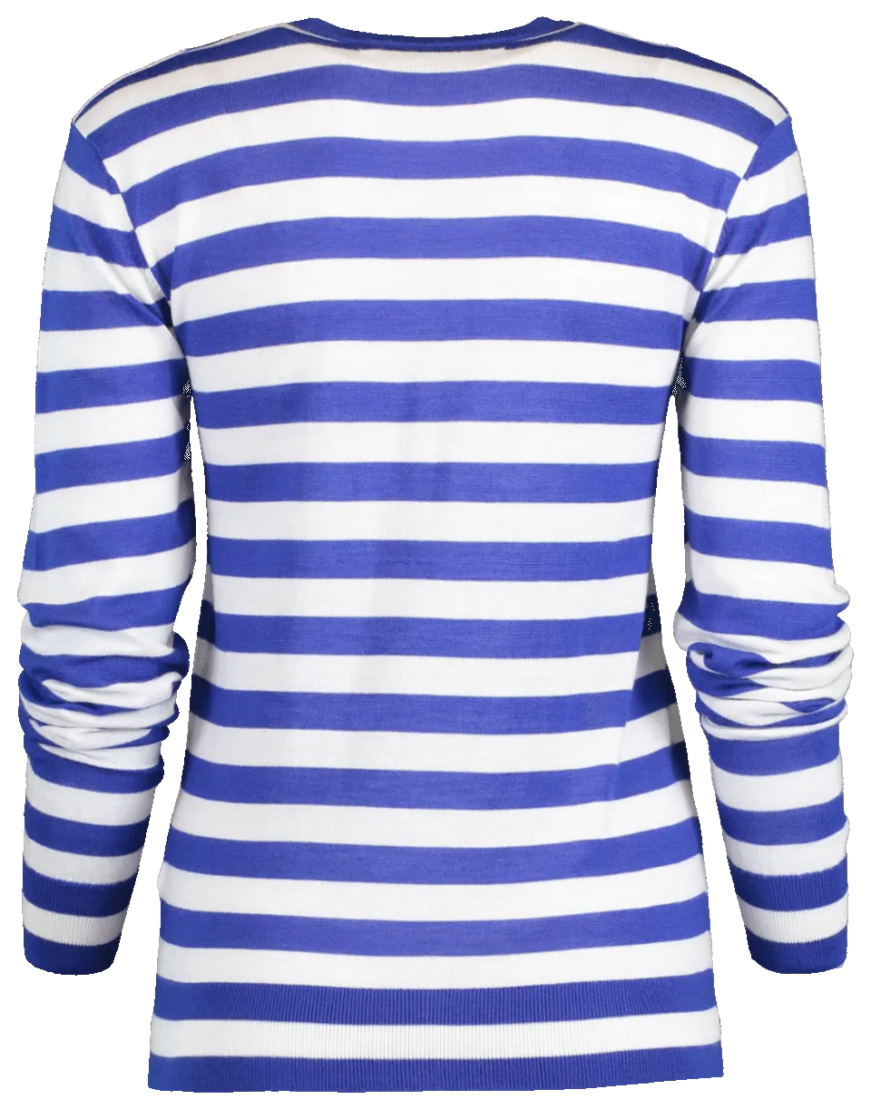 Shift Seam Stripe Sweater