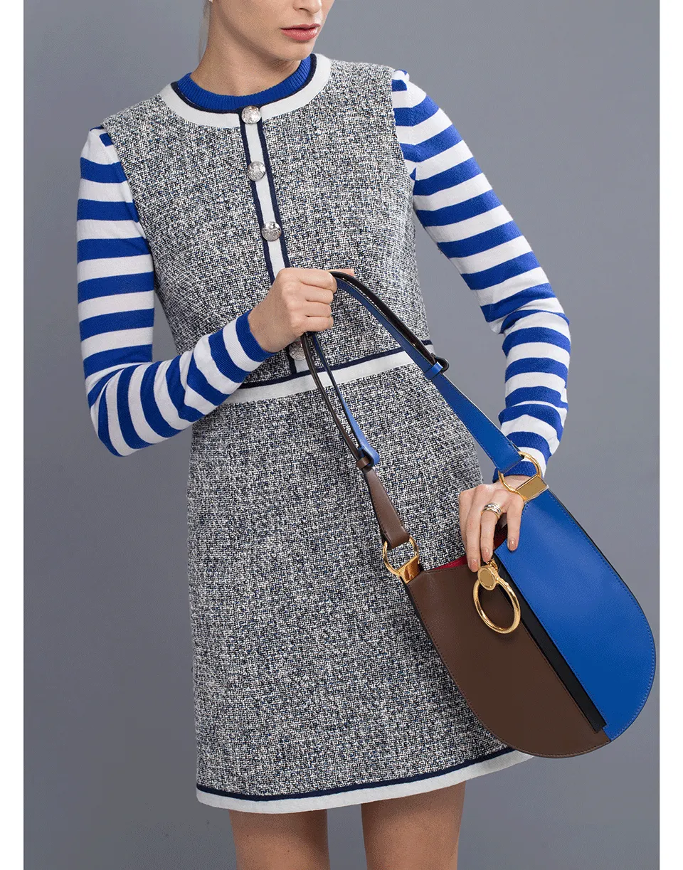 Shift Seam Stripe Sweater