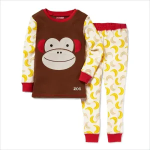 Skip Hop Zoo Zoojamas Kid Pajamas in Monkey