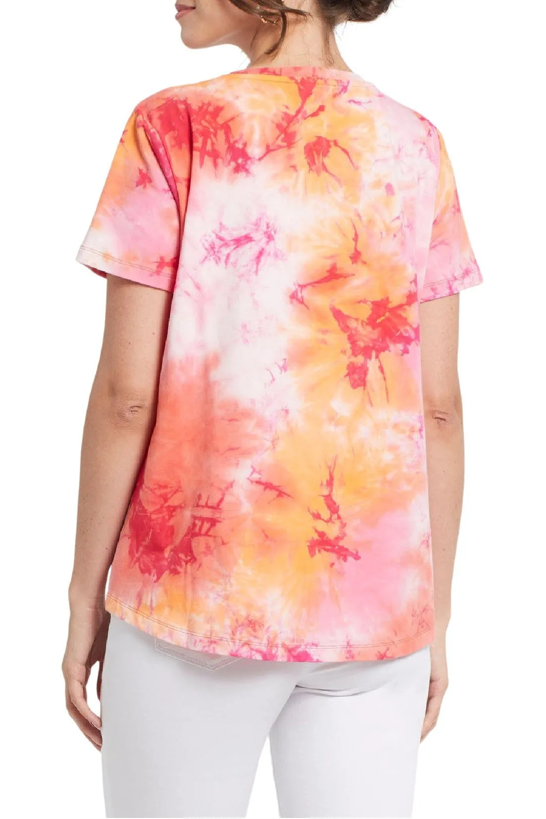 Tribal | V-Neck Top Short Sleeve | Women's